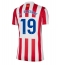 Maillot de football Réplique Atletico Madrid Julian Alvarez #19 Domicile Femme 2025-26 Manche Courte