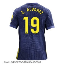 Maillot de football Réplique Atletico Madrid Julian Alvarez #19 Extérieur 2025-26 Manche Courte