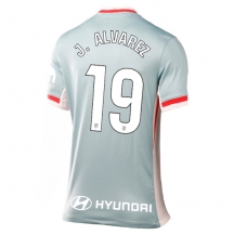 Maillot de football Réplique Atletico Madrid Julian Alvarez #19 Extérieur Femme 2024-25 Manche Courte