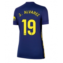 Maillot de football Réplique Atletico Madrid Julian Alvarez #19 Extérieur Femme 2025-26 Manche Courte