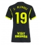 Maillot de football Réplique Atletico Madrid Julian Alvarez #19 Extérieur Femme 2026-27 Manche Courte