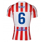 Maillot de football Réplique Atletico Madrid Koke #6 Domicile 2025-26 Manche Courte
