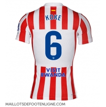 Maillot de football Réplique Atletico Madrid Koke #6 Domicile 2025-26 Manche Courte