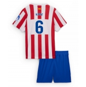 Maillot de football Réplique Atletico Madrid Koke #6 Domicile Enfant 2025-26 Manche Courte (+ Pantalon court)