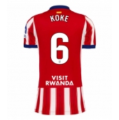 Maillot de football Réplique Atletico Madrid Koke #6 Domicile Femme 2026-27 Manche Courte