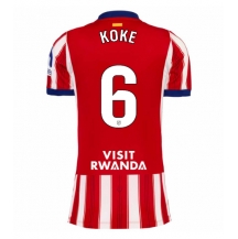 Maillot de football Réplique Atletico Madrid Koke #6 Domicile Femme 2026-27 Manche Courte