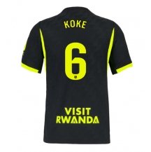 Maillot de football Réplique Atletico Madrid Koke #6 Extérieur 2026-27 Manche Courte