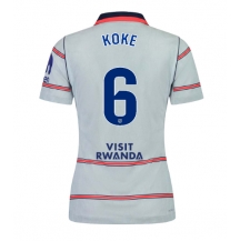 Maillot de football Réplique Atletico Madrid Koke #6 Troisième Femme 2026-27 Manche Courte