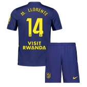 Maillot de football Réplique Atletico Madrid Marcos Llorente #14 Extérieur Enfant 2025-26 Manche Courte (+ Pantalon court)