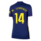 Maillot de football Réplique Atletico Madrid Marcos Llorente #14 Extérieur Femme 2025-26 Manche Courte