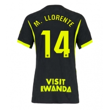 Maillot de football Réplique Atletico Madrid Marcos Llorente #14 Extérieur Femme 2026-27 Manche Courte