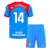 Maillot de football Réplique Atletico Madrid Marcos Llorente #14 Troisième Enfant 2025-26 Manche Courte (+ Pantalon court)