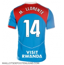 Maillot de football Réplique Atletico Madrid Marcos Llorente #14 Troisième Femme 2025-26 Manche Courte