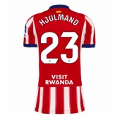 Maillot de football Réplique Atletico Madrid Morten Hjulmand #23 Domicile Femme 2026-27 Manche Courte