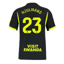 Maillot de football Réplique Atletico Madrid Morten Hjulmand #23 Extérieur 2026-27 Manche Courte
