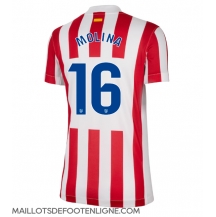 Maillot de football Réplique Atletico Madrid Nahuel Molina #16 Domicile Femme 2025-26 Manche Courte