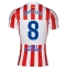 Maillot de football Réplique Atletico Madrid Pablo Barrios #8 Domicile 2025-26 Manche Courte