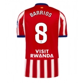 Maillot de football Réplique Atletico Madrid Pablo Barrios #8 Domicile 2026-27 Manche Courte