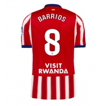 Maillot de football Réplique Atletico Madrid Pablo Barrios #8 Domicile 2026-27 Manche Courte