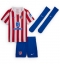 Maillot de football Réplique Atletico Madrid Pablo Barrios #8 Domicile Enfant 2025-26 Manche Courte (+ Pantalon court)