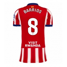 Maillot de football Réplique Atletico Madrid Pablo Barrios #8 Domicile Femme 2026-27 Manche Courte