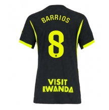 Maillot de football Réplique Atletico Madrid Pablo Barrios #8 Extérieur Femme 2026-27 Manche Courte