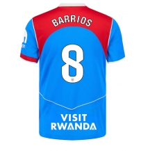 Maillot de football Réplique Atletico Madrid Pablo Barrios #8 Troisième 2025-26 Manche Courte