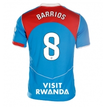 Maillot de football Réplique Atletico Madrid Pablo Barrios #8 Troisième Femme 2025-26 Manche Courte