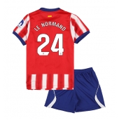 Maillot de football Réplique Atletico Madrid Robin Le Normand #24 Domicile Enfant 2026-27 Manche Courte (+ Pantalon court)