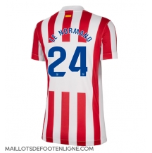 Maillot de football Réplique Atletico Madrid Robin Le Normand #24 Domicile Femme 2025-26 Manche Courte