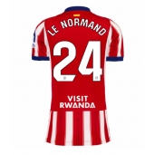 Maillot de football Réplique Atletico Madrid Robin Le Normand #24 Domicile Femme 2026-27 Manche Courte