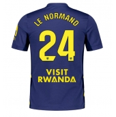 Maillot de football Réplique Atletico Madrid Robin Le Normand #24 Extérieur 2025-26 Manche Courte