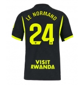 Maillot de football Réplique Atletico Madrid Robin Le Normand #24 Extérieur 2026-27 Manche Courte