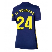 Maillot de football Réplique Atletico Madrid Robin Le Normand #24 Extérieur Femme 2025-26 Manche Courte