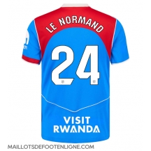Maillot de football Réplique Atletico Madrid Robin Le Normand #24 Troisième 2025-26 Manche Courte