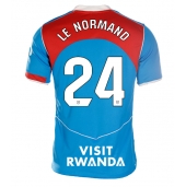 Maillot de football Réplique Atletico Madrid Robin Le Normand #24 Troisième Femme 2025-26 Manche Courte