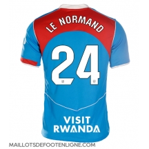 Maillot de football Réplique Atletico Madrid Robin Le Normand #24 Troisième Femme 2025-26 Manche Courte