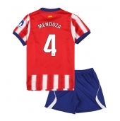 Maillot de football Réplique Atletico Madrid Rodrigo Mendoza #4 Domicile Enfant 2026-27 Manche Courte (+ Pantalon court)