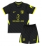 Maillot de football Réplique Atletico Madrid Rodrigo Mendoza #4 Extérieur Enfant 2026-27 Manche Courte (+ Pantalon court)