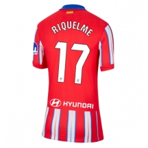 Maillot de football Réplique Atletico Madrid Rodrigo Riquelme #17 Domicile Femme 2024-25 Manche Courte