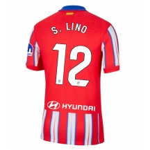 Maillot de football Réplique Atletico Madrid Samuel Lino #12 Domicile 2024-25 Manche Courte