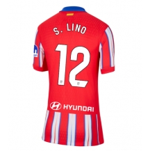 Maillot de football Réplique Atletico Madrid Samuel Lino #12 Domicile Femme 2024-25 Manche Courte