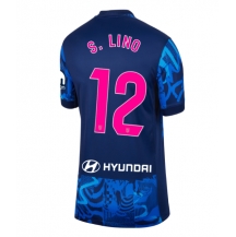 Maillot de football Réplique Atletico Madrid Samuel Lino #12 Troisième Femme 2024-25 Manche Courte
