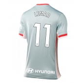 Maillot de football Réplique Atletico Madrid Thomas Lemar #11 Extérieur Femme 2024-25 Manche Courte