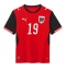 Maillot de football Réplique Austria Christoph Baumgartner #19 Domicile Mondial 2026 Manche Courte