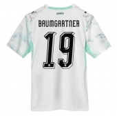 Maillot de football Réplique Austria Christoph Baumgartner #19 Extérieur Mondial 2026 Manche Courte