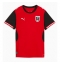 Maillot de football Réplique Austria Domicile Femme Mondial 2026 Manche Courte
