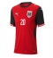 Maillot de football Réplique Austria Konrad Laimer #20 Domicile Femme Mondial 2026 Manche Courte
