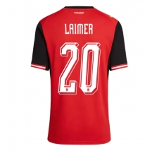 Maillot de football Réplique Austria Konrad Laimer #20 Domicile Femme Mondial 2026 Manche Courte