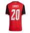 Maillot de football Réplique Austria Konrad Laimer #20 Domicile Femme Mondial 2026 Manche Courte
